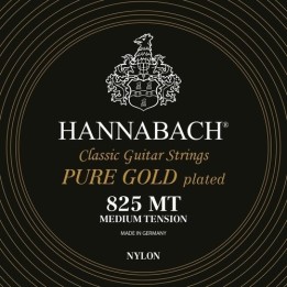 Acquista HANNABACH 825 MEDIUM TENSION SPECIAL CORDE PER CHITARRA CLASSICA  GOLD 18.81 652637 online | Merula Strumenti Musicali