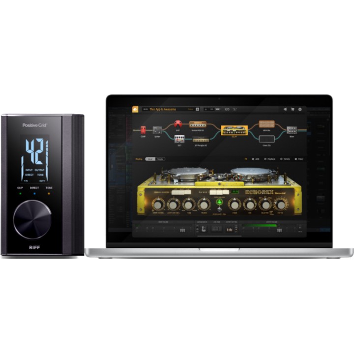 Acquista POSITIVE GRID RIFF BLACK online | Merula Strumenti Musicali