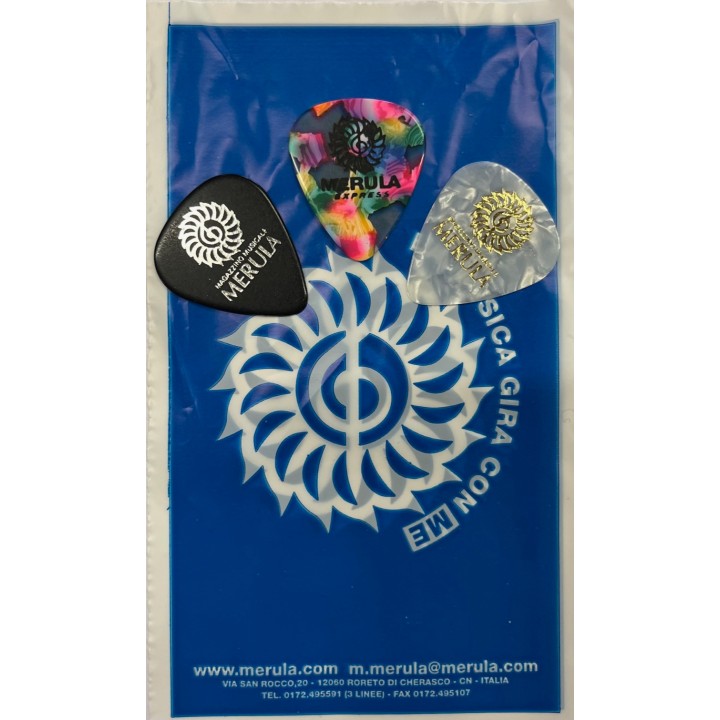 Acquista MERULA PLETTRI online | Merula Strumenti Musicali