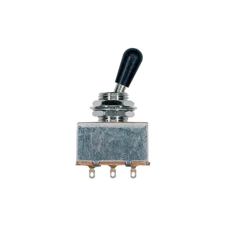 Acquista BOSTON SW-5-CB SELETTORE BASCULANTE, 3 VIE, NICKEL, POMELLO NERO online | Merula Strumenti Musicali