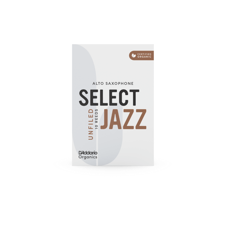 Acquista D'ADDARIO ORGANIC SELECT JAZZ UNFILED ANCE SAX ALTO MIb 3 MEDIUM - ORRS10ASX3M online | Merula Strumenti Musicali