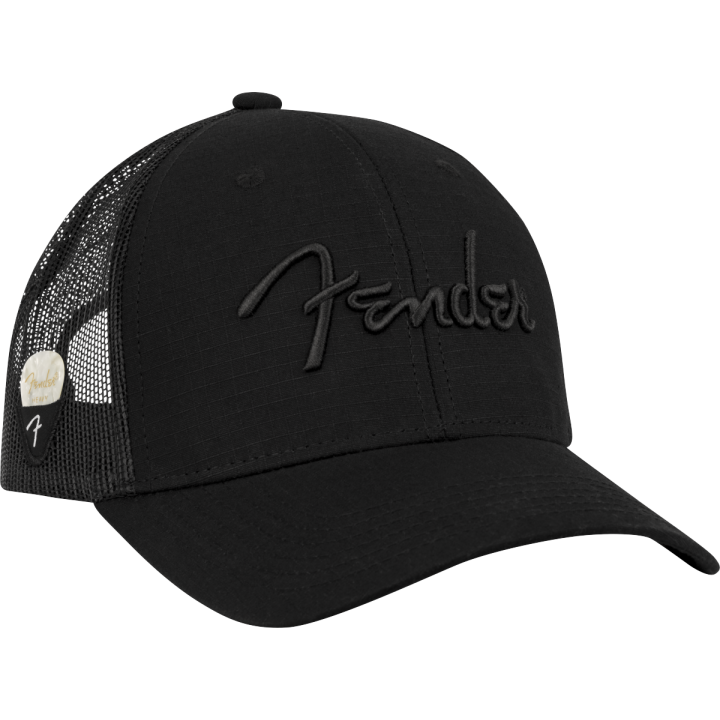 Acquista FENDER 9122421300 FENDER SNAP BACK PICK HOLDER HAT, BLACK online | Merula Strumenti Musicali