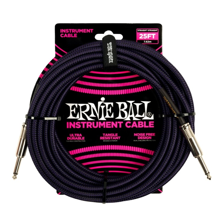 Acquista ERNIE BALL 6397 BRAIDED STRAIGHT STRAIGHT 7.6M online | Merula Strumenti Musicali