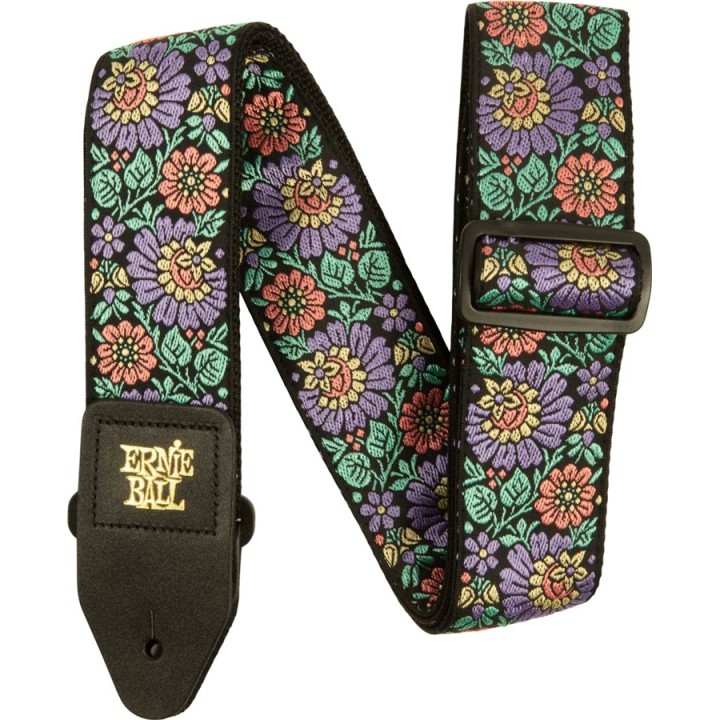 Acquista ERNIE BALL 5340 EVENING BLOOM JACQUARD STRAP online | Merula Strumenti Musicali