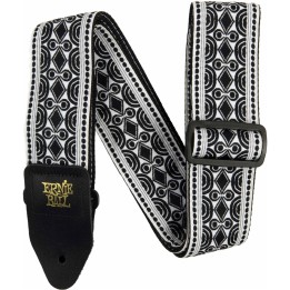 Acquista ERNIE BALL 5319 BEATNIK BLACK JACQUARD STRAP online | Merula Strumenti Musicali