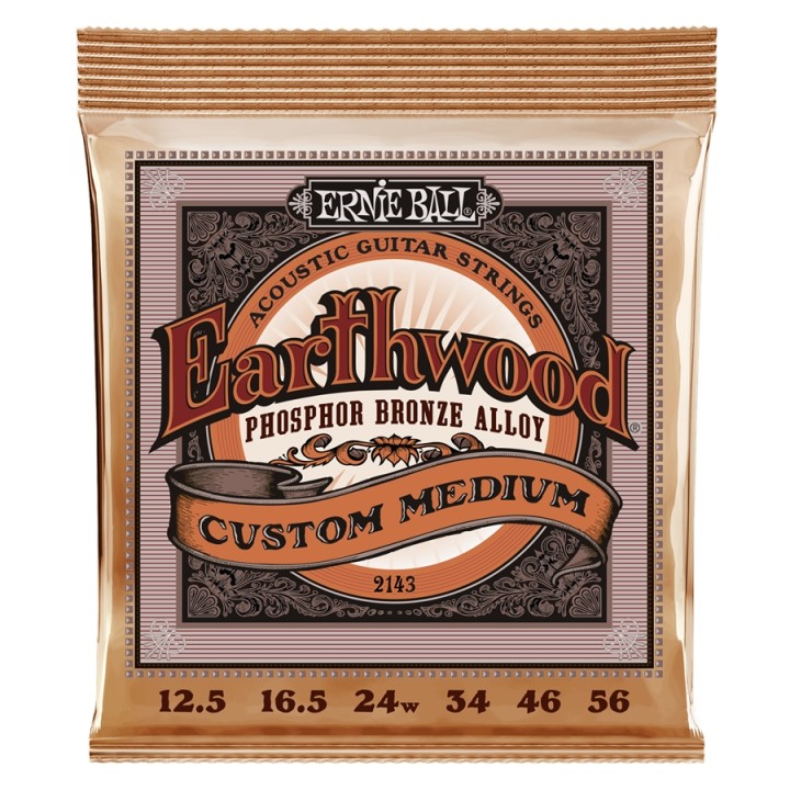 Acquista ERNIE BALL 2143 EARTHWOOD CUSTOM MEDIUM PHOSPHORE BRONZE online | Merula Strumenti Musicali