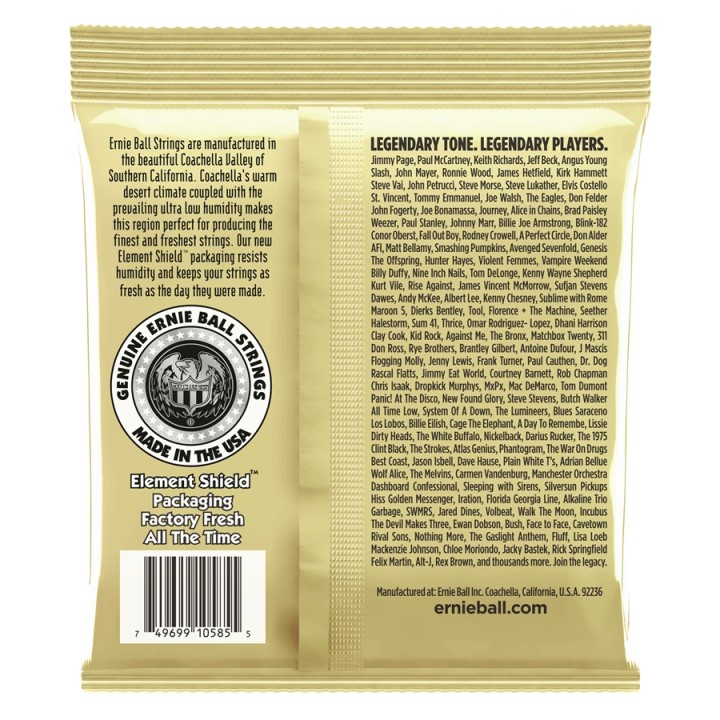 Acquista ERNIE BALL 2007 EARTHWOOD CUSTOM LIGHT BRONZE 80/20 online | Merula Strumenti Musicali