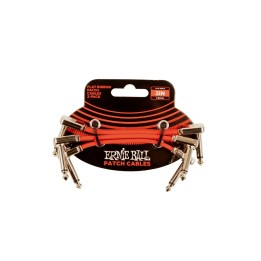 Acquista ERNIE BALL 6401 FLAT RIBBON PATCH CABLE RED 7,62CM 3-PK online | Merula Strumenti Musicali