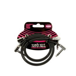 Acquista ERNIE BALL 6406 FLAT RIBBON STEREO PATCH CABLE 60,96CM 2-PK online | Merula Strumenti Musicali