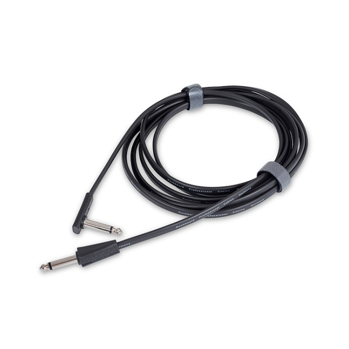 Acquista ROCKBOARD FLAT INSTRUMENT CABLE DRITTO/ANGOLO 300CM RBO CAB FL 300 BLK SA online | Merula Strumenti Musicali