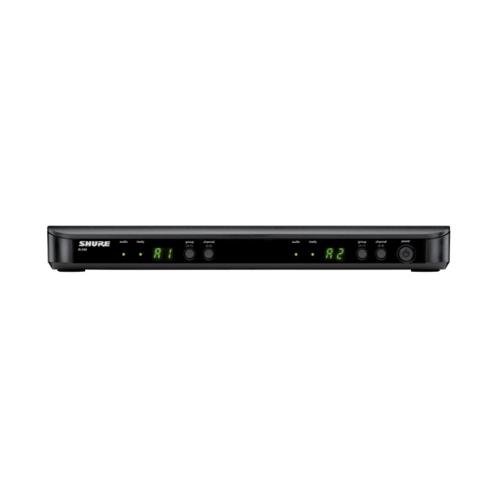 Shure - BLX188E-SM31 Sistema Wireless BLX88E, 2X BLX1, 2X SM31FH-TQG. (M17)