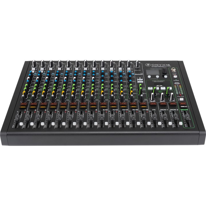 MACKIE ONYX 16 - Mixer USB analogico premium a 16 canali