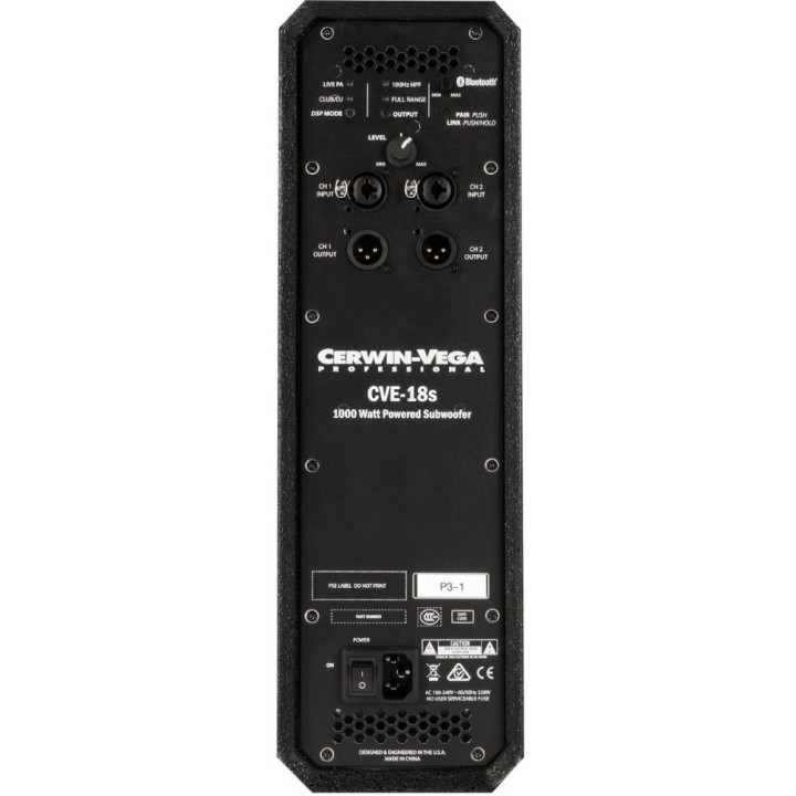 Acquista CERWIN-VEGA CVE 18 S online | Merula Strumenti Musicali