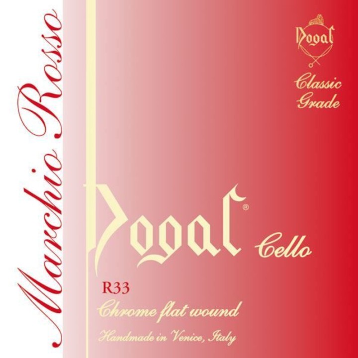 Acquista DOGAL R334 DO-C VC marchio rosso 4/4-3/4 in metalcromo laminato online | Merula Strumenti Musicali