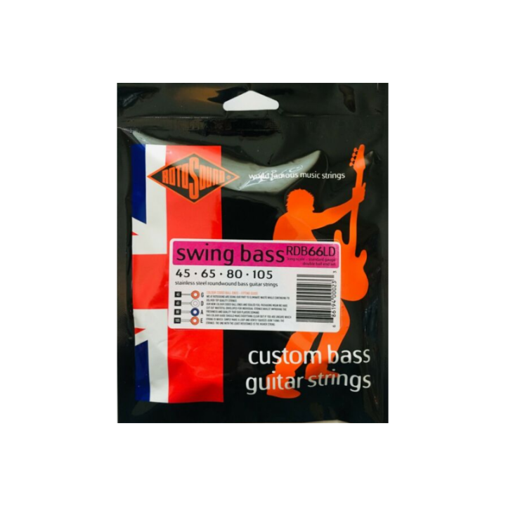 Acquista ROTOSOUND Rdb66ld Swing Bass 66 Muta Stain. Steel 45-105 - Dbl Ball End online | Merula Strumenti Musicali