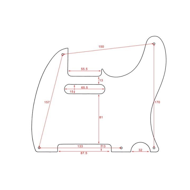 Acquista ALL PARTS PG-0560-023 online | Merula Strumenti Musicali