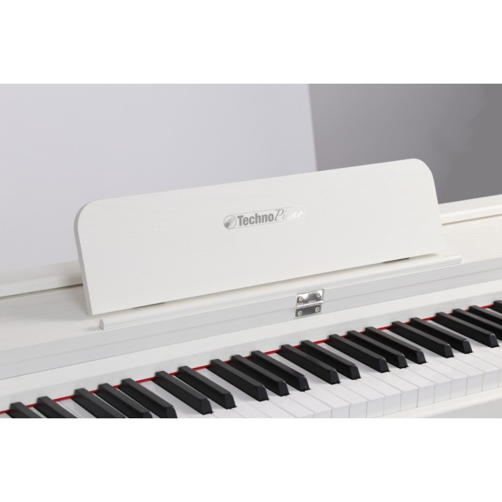 technopiano tp-300s wh pianoforte digitale portatile 88