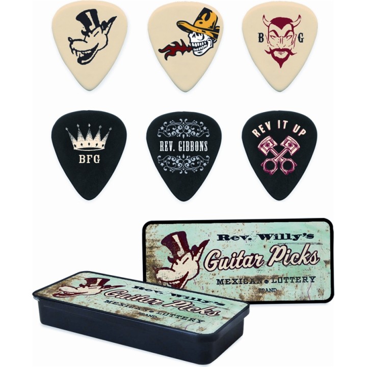 Acquista DUNLOP RWT01L REV. WILLY MEDIUM TIN BOX online | Merula Strumenti Musicali