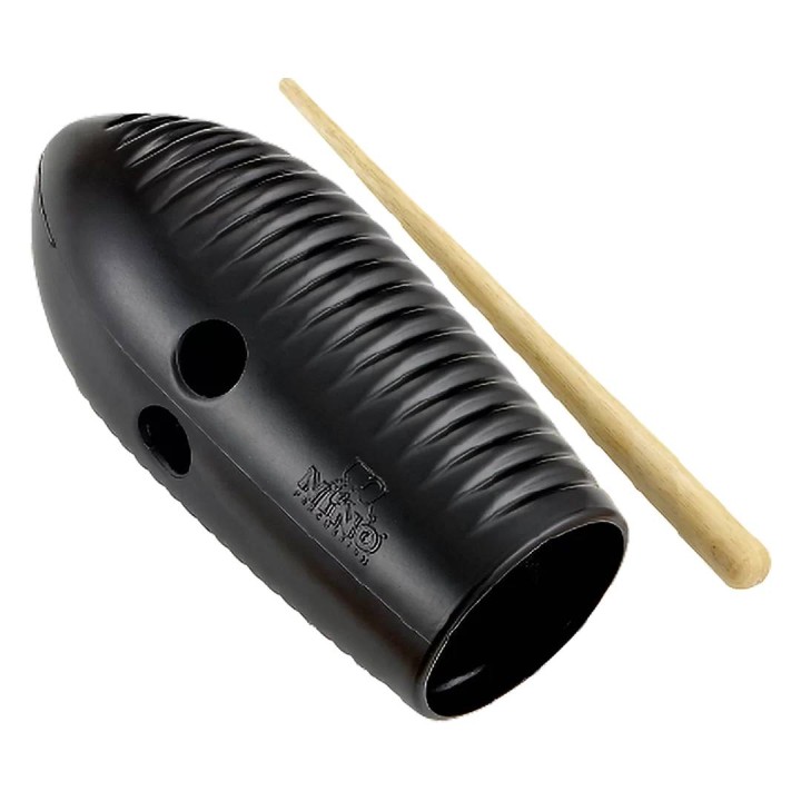 Acquista NINO PERCUSSION MINI GÜIRO - GNINO581BK online | Merula Strumenti Musicali