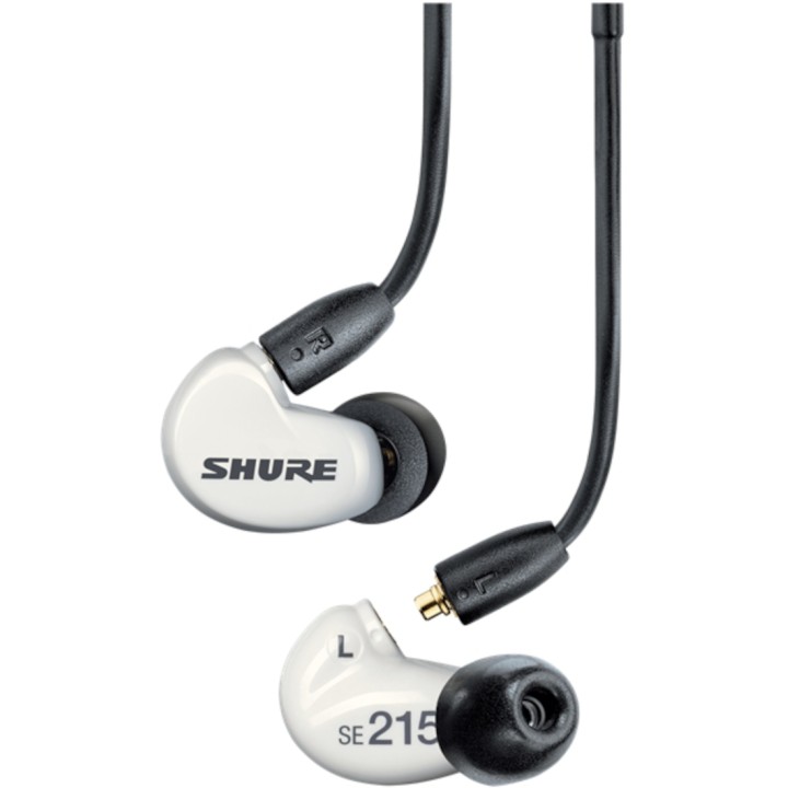 Acquista SHURE SE215DYWH+UNI-EFS AONIC 215 AURICOLARI COLORE BIANCO online | Merula Strumenti Musicali