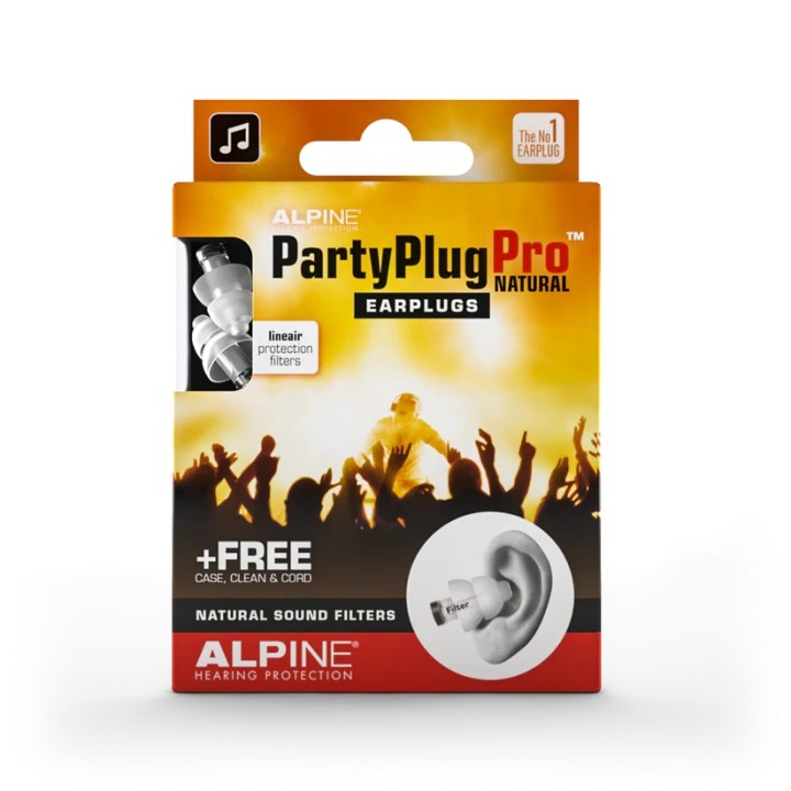 Acquista ALPINE Partyplug Pro Natural online | Merula Strumenti Musicali