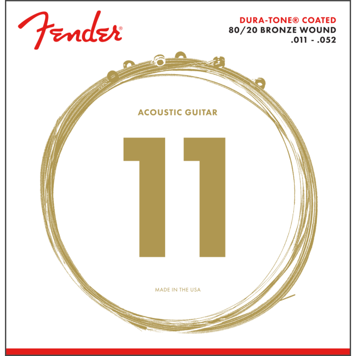 Acquista FENDER 0730880003 880cl 80/20 Coated 11-52 online | Merula Strumenti Musicali