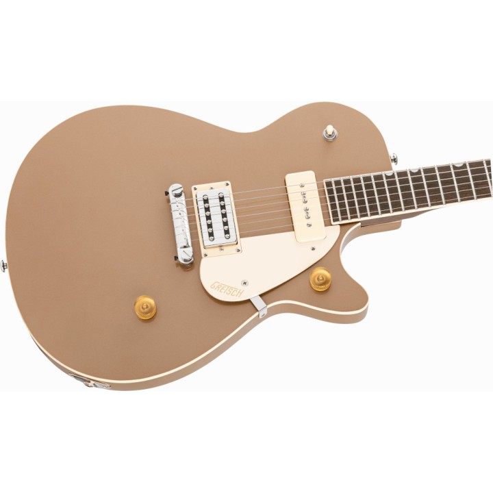 Acquista GRETSCH G2215-P90 STREAMLINER JUNIOR JET CLUB SAHARA METALLIC online | Merula Strumenti Musicali