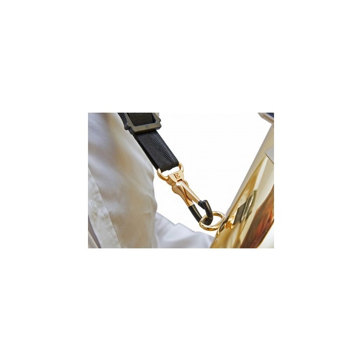 Acquista BG T01 TRACOLLA MONOSPALLA TUBA, 2 MOSCHETTONI online | Merula Strumenti Musicali