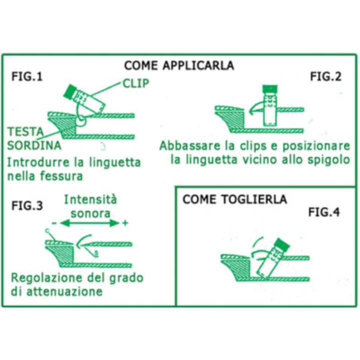Acquista SORDINELLA SORDINA PER FLAUTO DOLCE online | Merula Strumenti Musicali