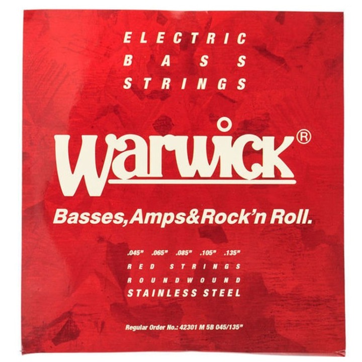 Acquista WARWICK 42301 RED LABEL BASSO ELETTRICO 5 ST 045-135 SS online | Merula Strumenti Musicali