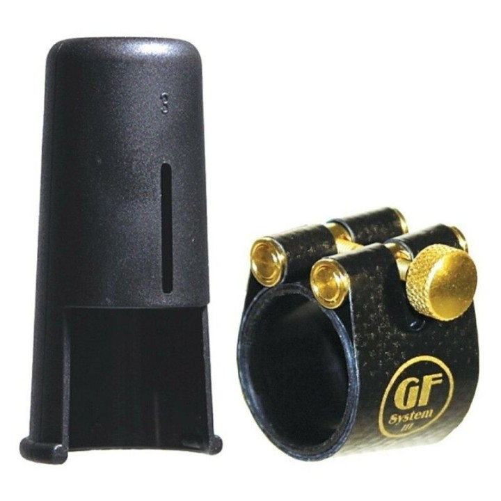 Acquista GF-SYSTEM LEGATURA E COPRIBOCCHINO SAX TENORE GOLD-LINE 10M online | Merula Strumenti Musicali