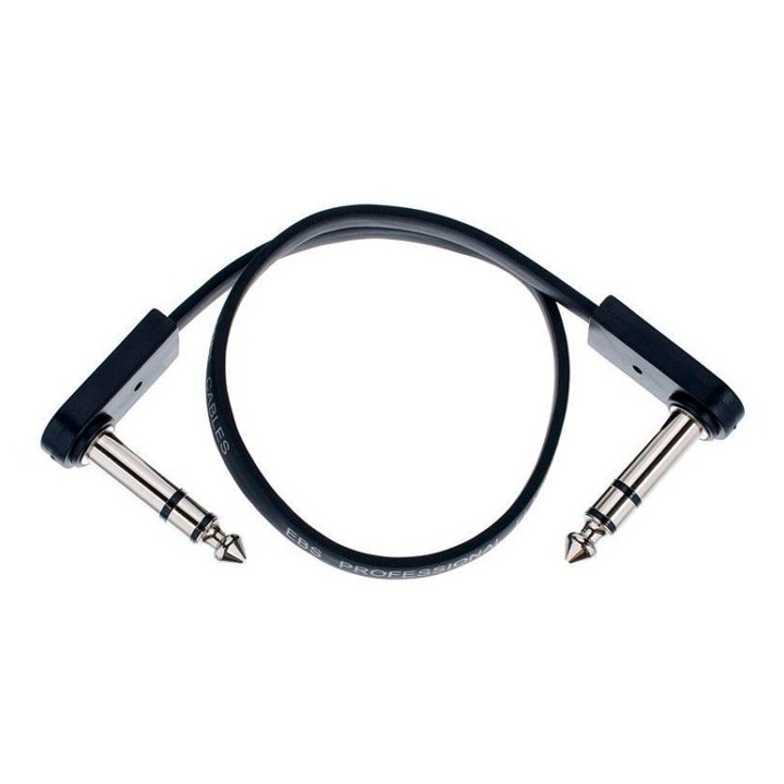 Acquista EBS PCF-DLS28 - FLAT PATCH CABLE TRS (STEREO) 28CM online | Merula Strumenti Musicali