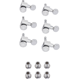 Fender | 0990818500 Locking Tuners, Chrome Vint Button