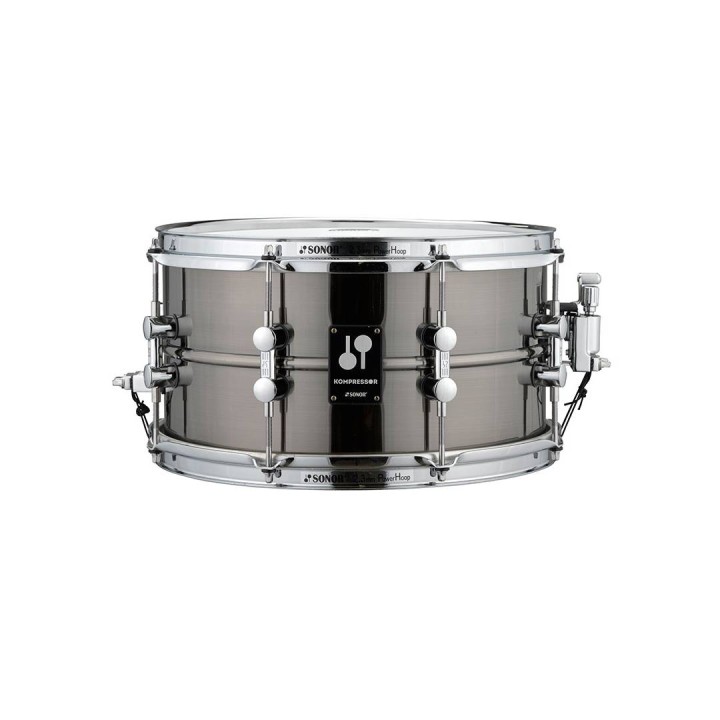 Acquista SONOR KOMPRESSOR SNARE BRASS BLACK NICKEL PLATED - KS13X07SDB online | Merula Strumenti Musicali