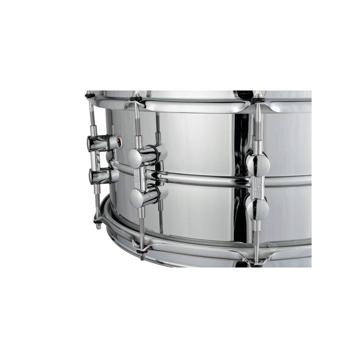 Acquista SONOR KOMPRESSOR SNARE STEEL - KS14x6.5SDS online | Merula Strumenti Musicali
