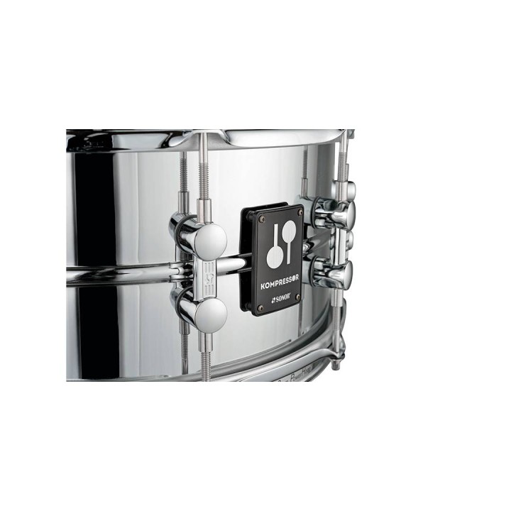 Acquista SONOR KOMPRESSOR SNARE STEEL - KS14x6.5SDS online | Merula Strumenti Musicali
