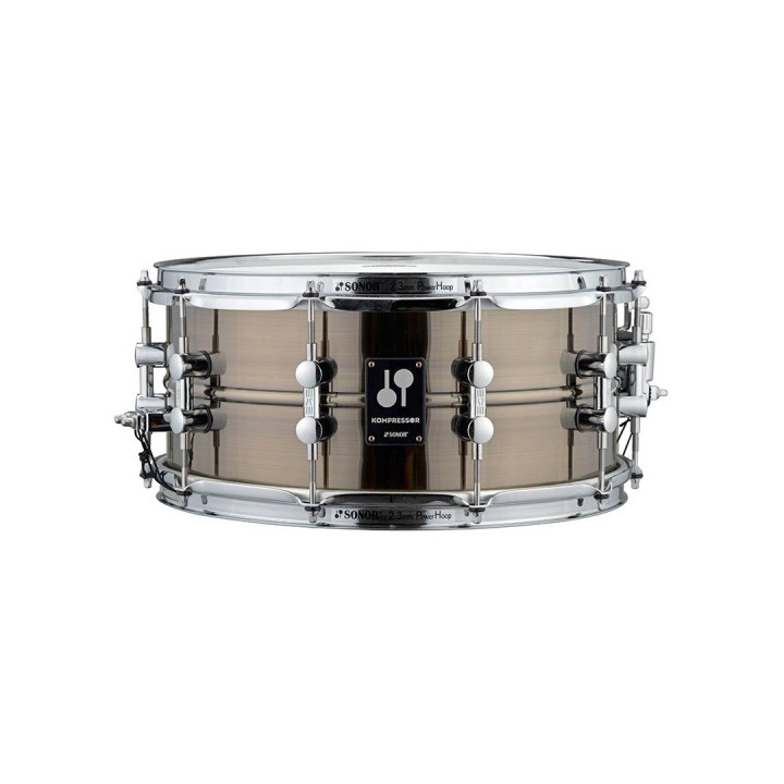 Acquista SONOR KOMPRESSOR SNARE BRASS BLACK NICKEL PLATED - KS14x6.5SDB online | Merula Strumenti Musicali