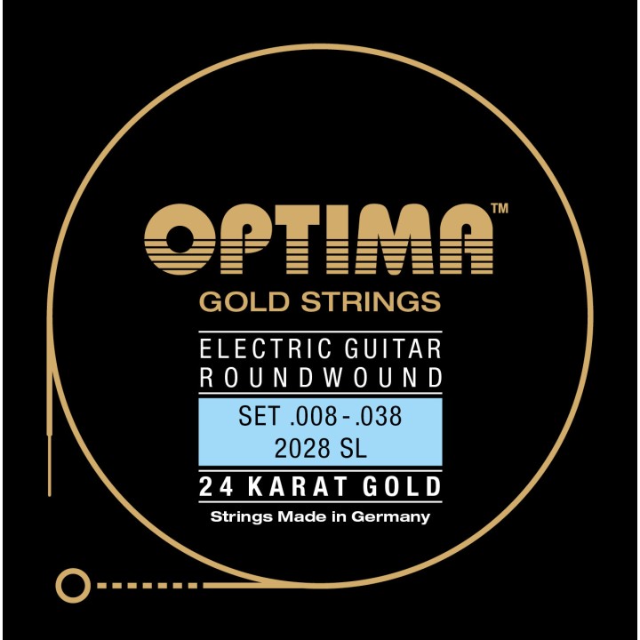 Acquista OPTIMA GOLD STRINGS ROUND WOUND 2028SL online | Merula Strumenti Musicali