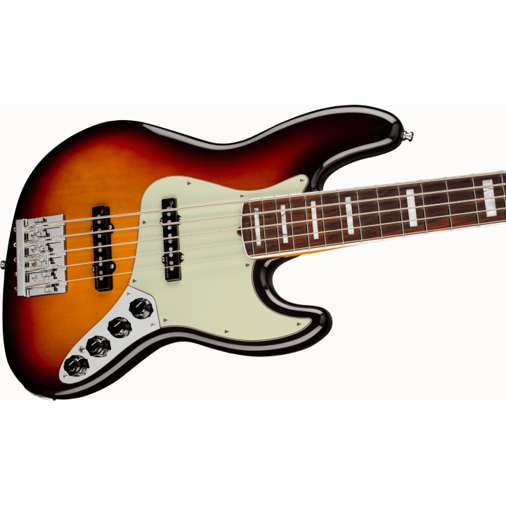 Acquista FENDER American Ultra Jazz Bass V Ultraburst 0199030712 online | Merula Strumenti Musicali