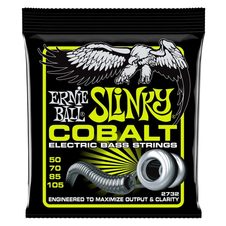 Acquista ERNIE BALL 2732 REGULAR SLINKY COBALT 50-105 online | Merula Strumenti Musicali