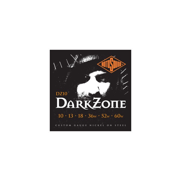 Acquista ROTOSOUND DZ10 ROTO MUTA ELETT. DARK ZONE NICKEL SPECIALTY SET 10-60 online | Merula Strumenti Musicali