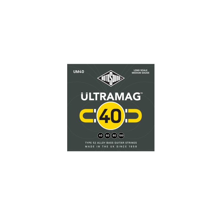 Acquista ROTOSOUND Um40 Bass Muta Type 52 Alloy 40 60 80 100 online | Merula Strumenti Musicali