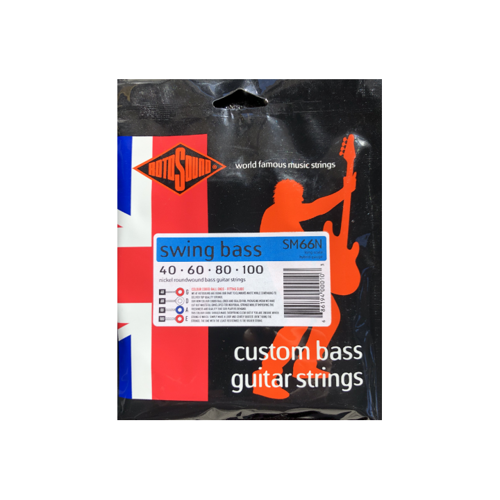 Acquista ROTOSOUND SM66N 40-100 NICKEL (SUONO CALDO E BRILLANTE) online | Merula Strumenti Musicali