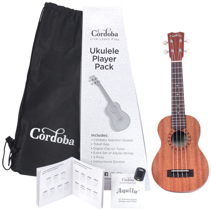 CORDOBA - UKULELE PLAYER PACK SOPRANO