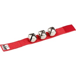 Acquista NINO PERCUSSION Wrist Bell 9" Strap - Red - NINO961R online | Merula Strumenti Musicali