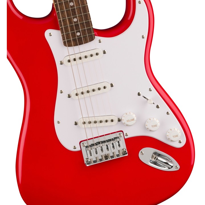 Acquista Squier Sonic Stratocaster Ht, Laurel Fingerboard, White Pickguard, Torino Red online | Merula Strumenti Musicali