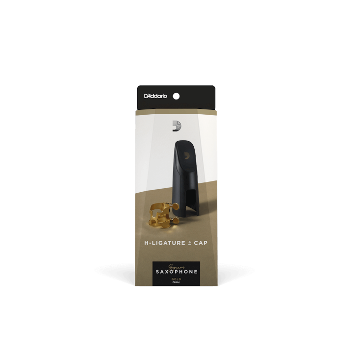 Acquista D'ADDARIO HSS1G H-LIGATURE & CAP, SOPRANO SAXOPHONE, GOLD online | Merula Strumenti Musicali