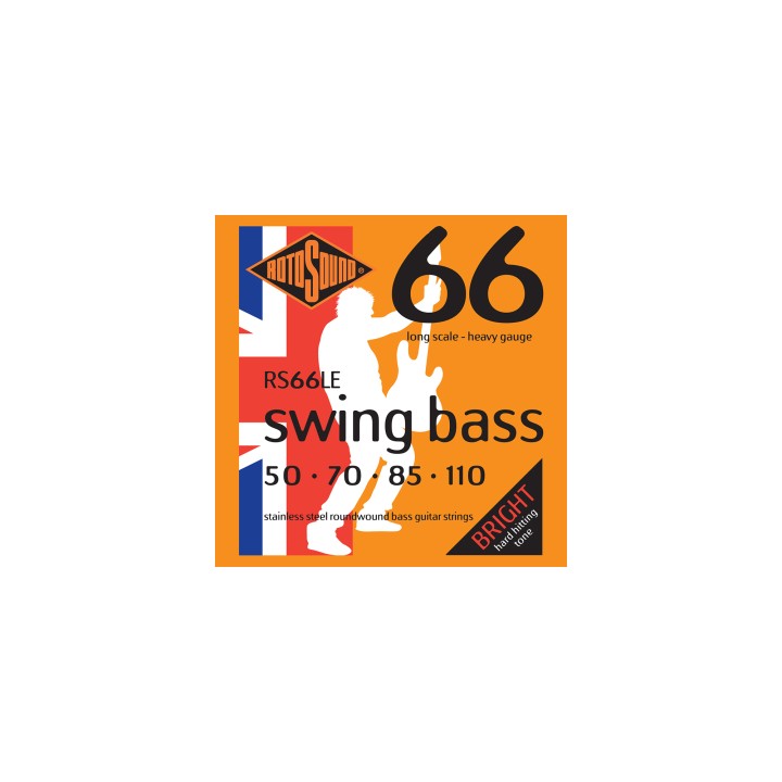 Acquista ROTOSOUND Rs66le Swing Bass 66 Muta Stainless Steel 50-110 online | Merula Strumenti Musicali