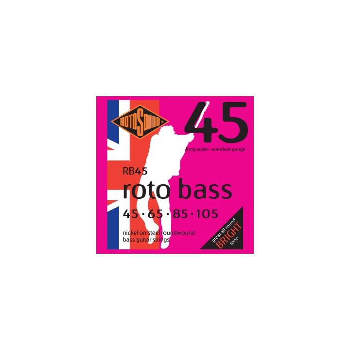 Acquista ROTOSOUND RB45 45-105 NICKEL online | Merula Strumenti Musicali