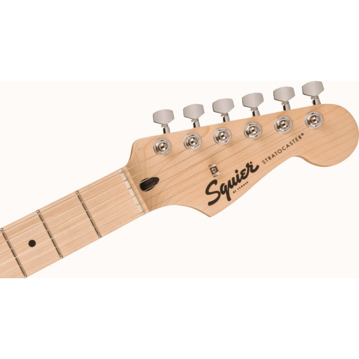 Acquista SQUIER Sonic Stratocaster, Maple Fingerboard, White Pickguard, 2-Color Sunburst online | Merula Strumenti Musicali